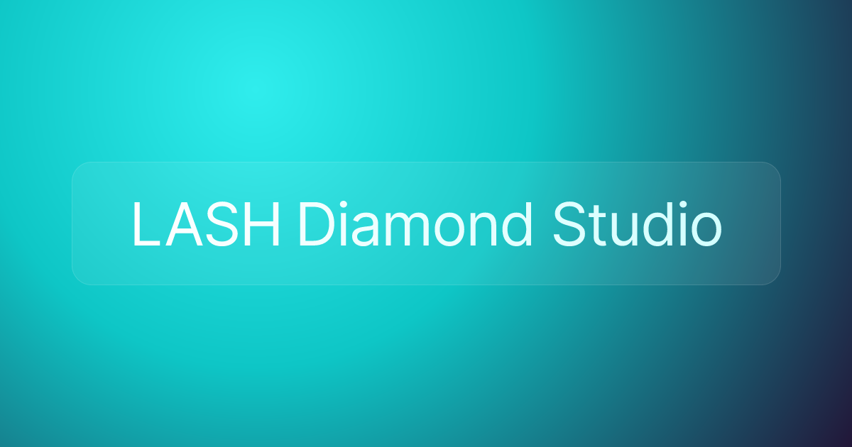 LASH Diamond Studio
