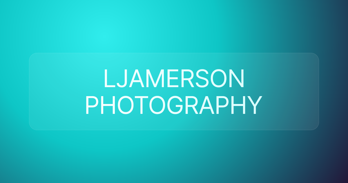 LJAMERSON PHOTOGRAPHY