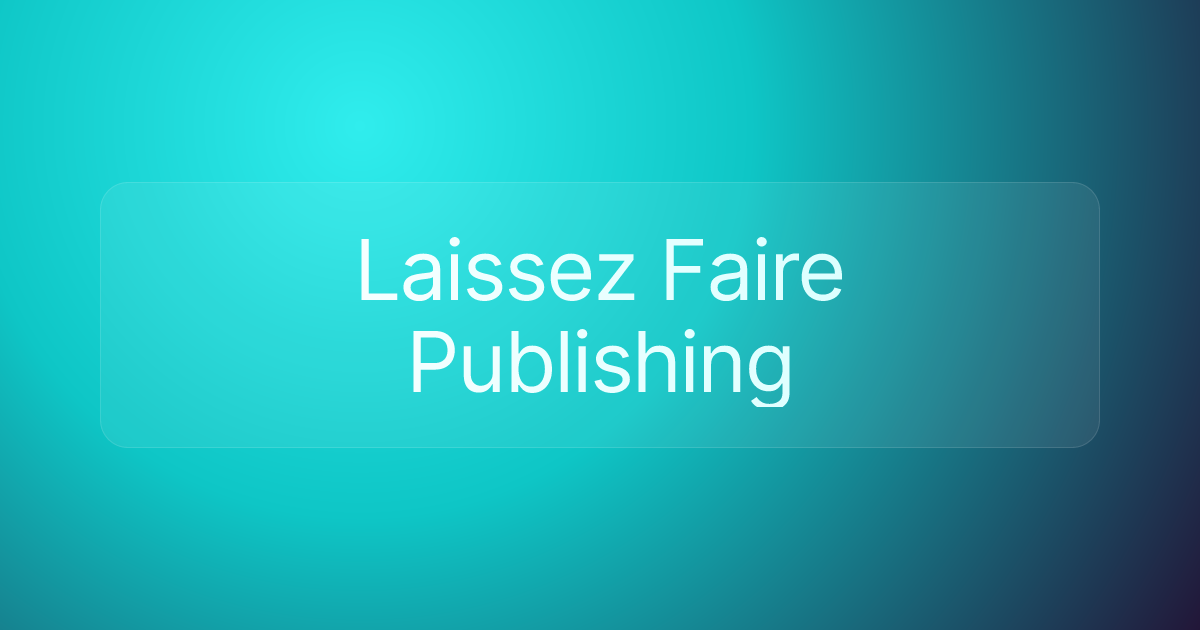 Laissez Faire Publishing