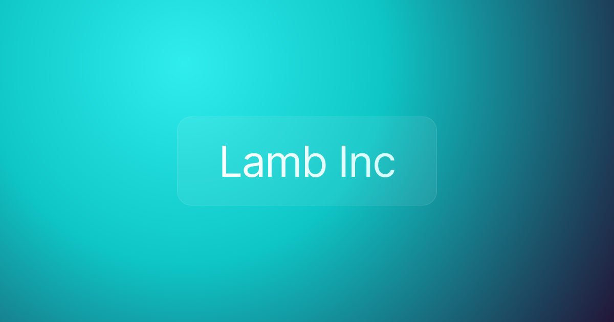 Lamb Inc