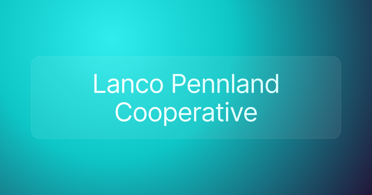 Lanco Pennland Cooperative