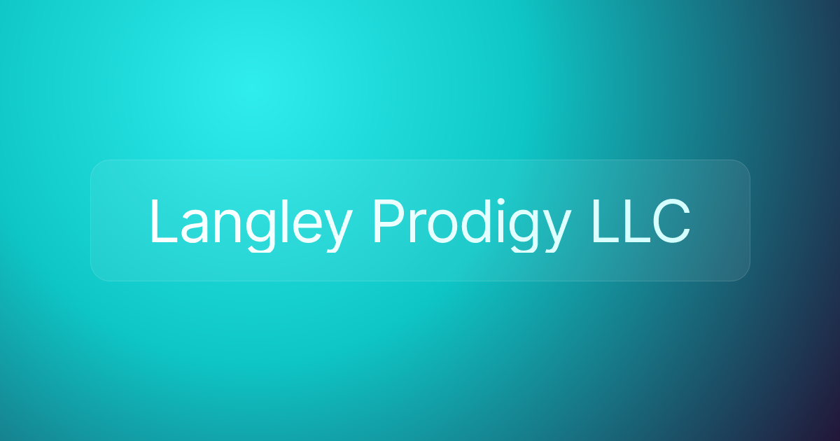 Langley Prodigy LLC