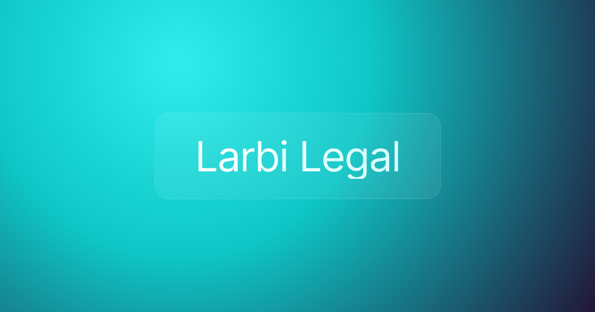 Larbi Legal