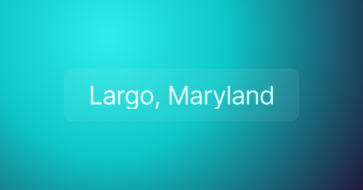Largo, Maryland
