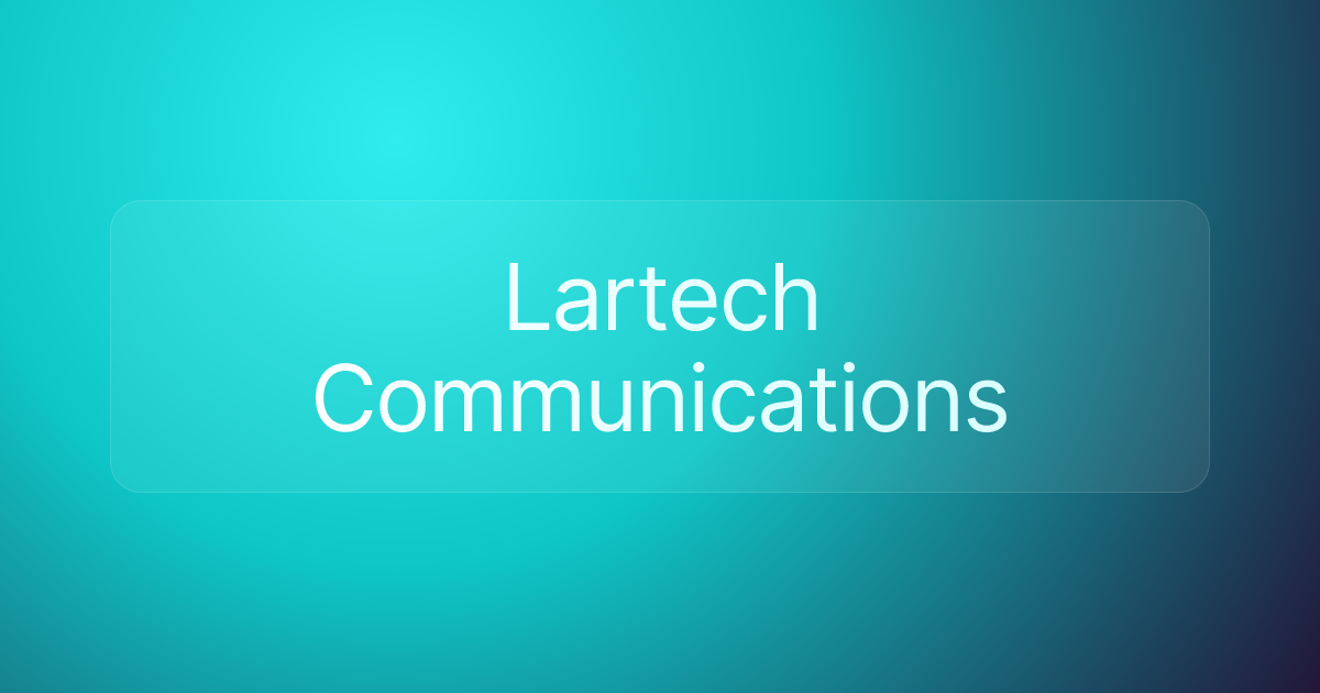 Lartech Communications