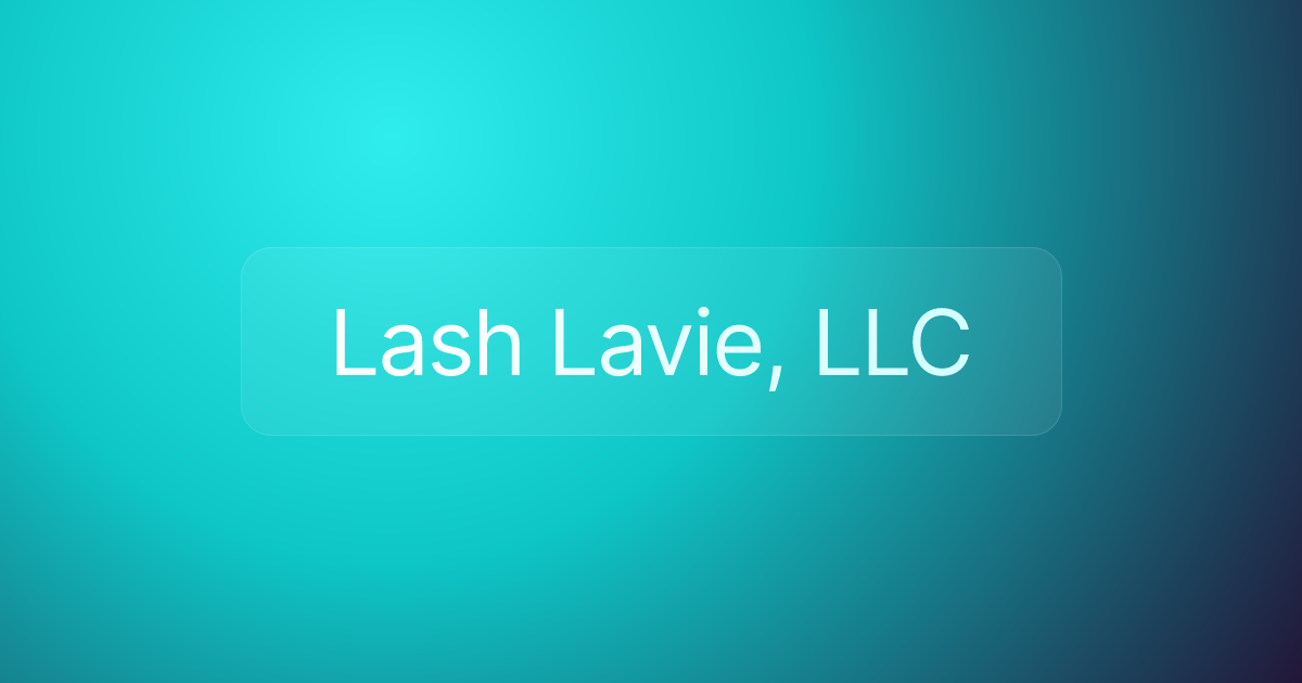 Lash Lavie, LLC