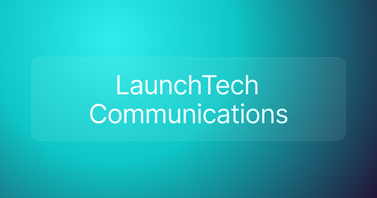 LaunchTech Communications