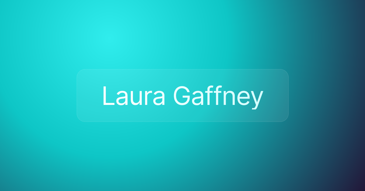 Laura Gaffney