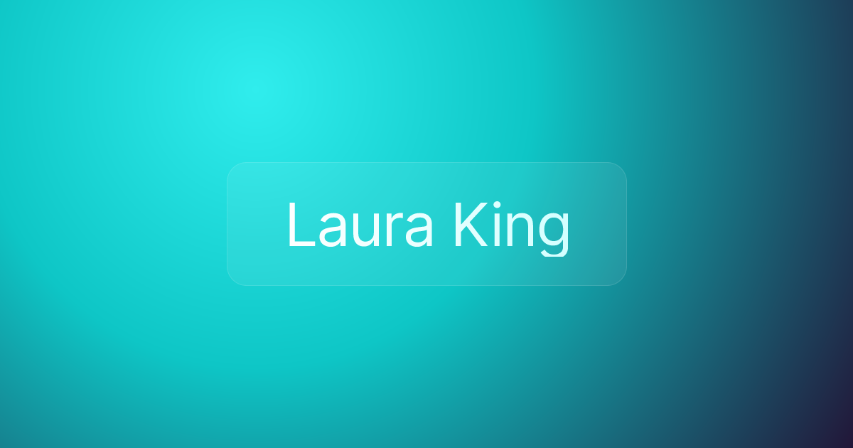 Laura King