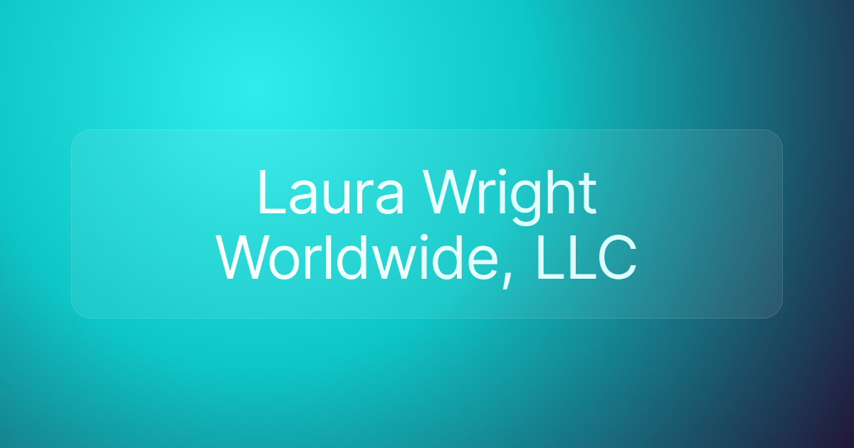 Laura Wright Worldwide, LLC