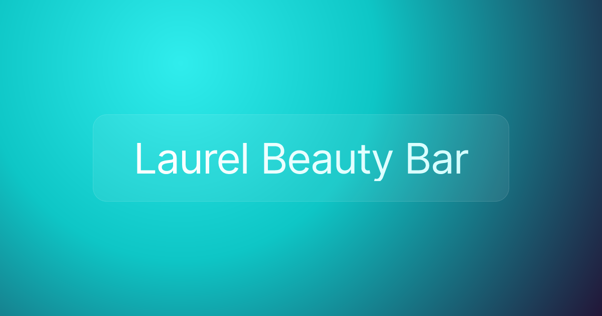 Laurel Beauty Bar