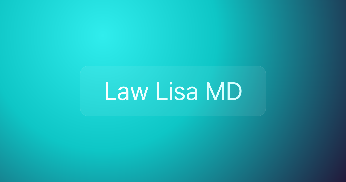 Law Lisa MD