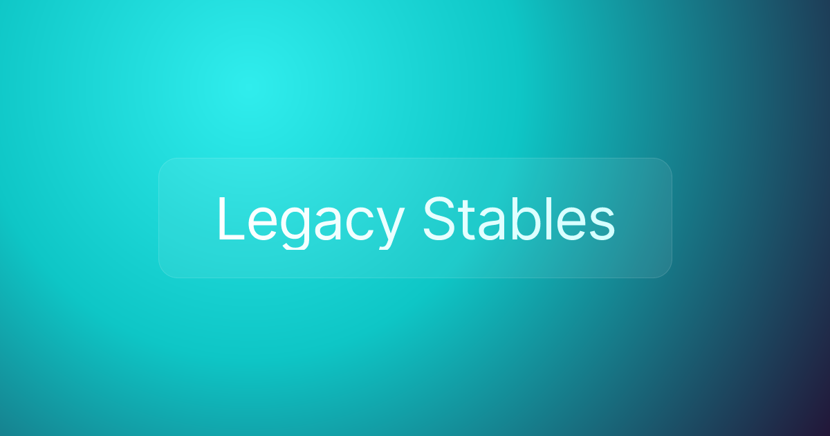 Legacy Stables