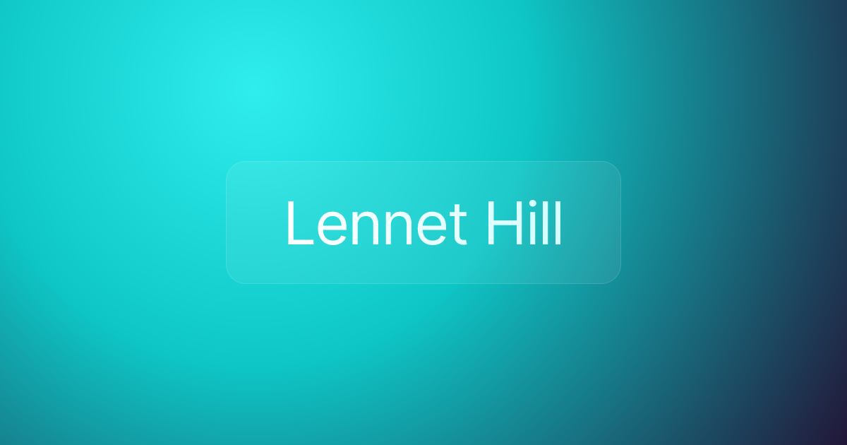 Lennet Hill