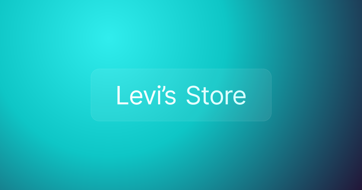 Levi’s Store
