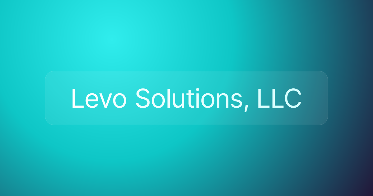 Levo Solutions, LLC