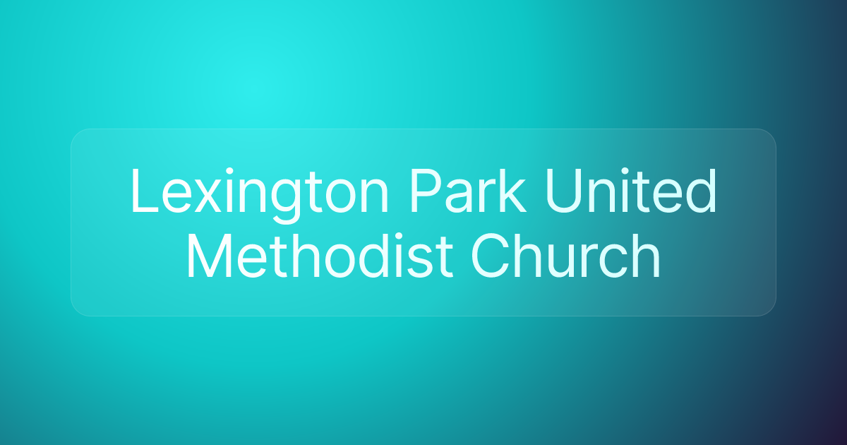 Lexington Park United Methodist Church