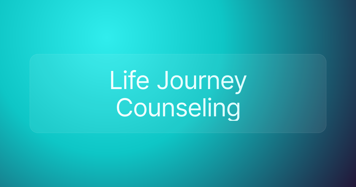 Life Journey Counseling