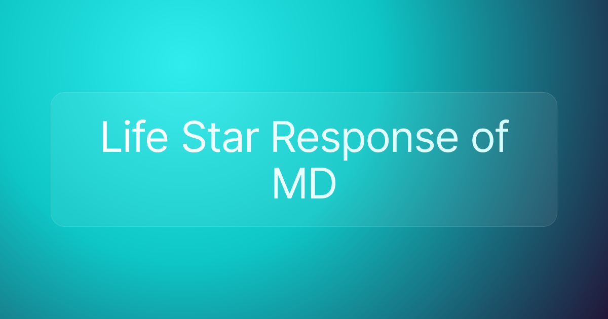 Life Star Response of MD