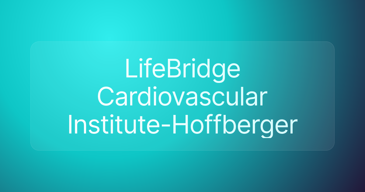 LifeBridge Cardiovascular Institute-Hoffberger