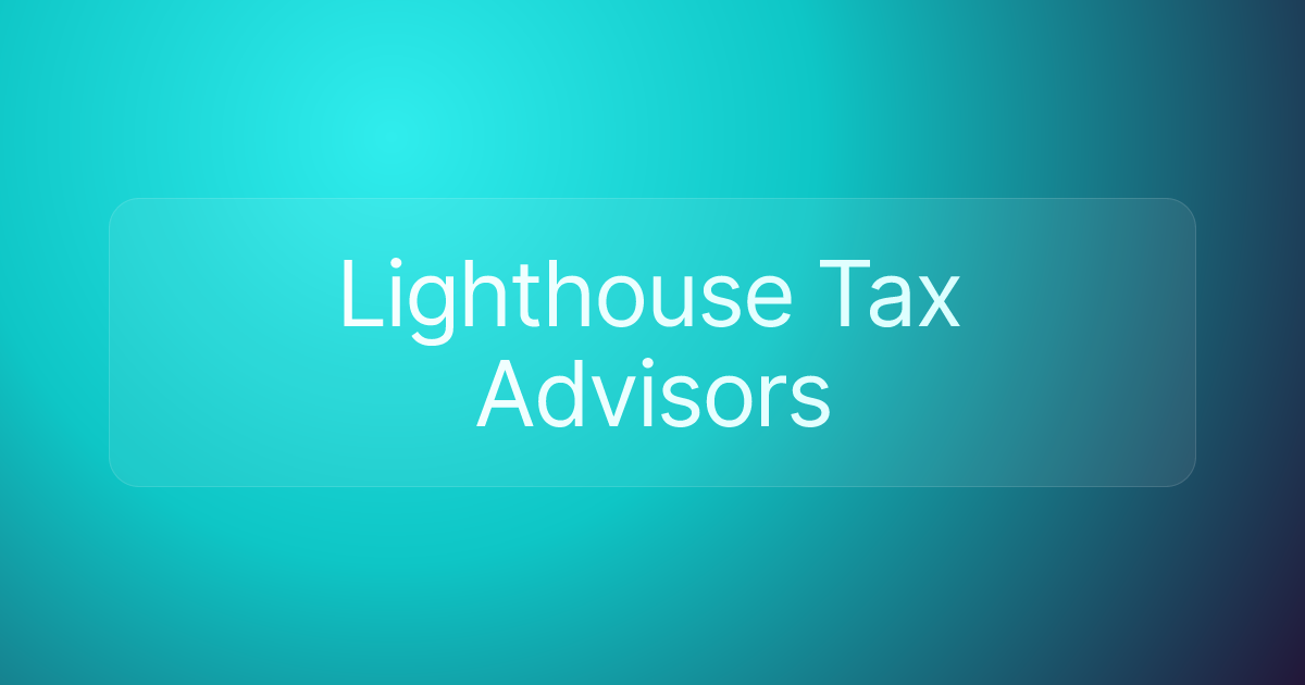Lighthouse Tax Advisors