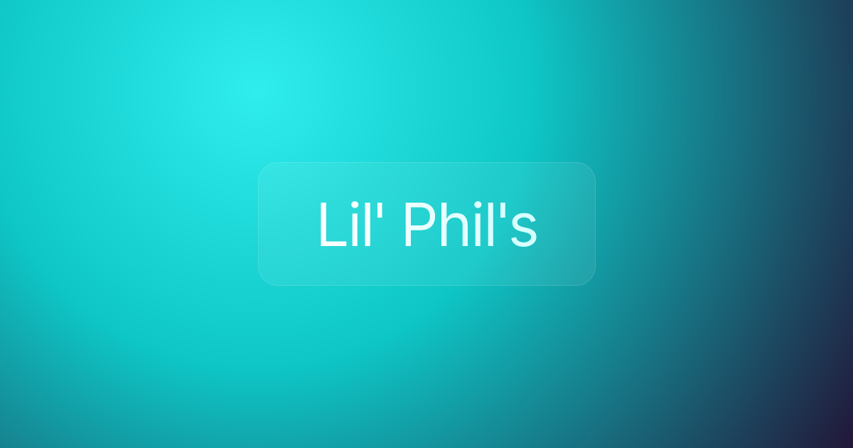 Lil' Phil's