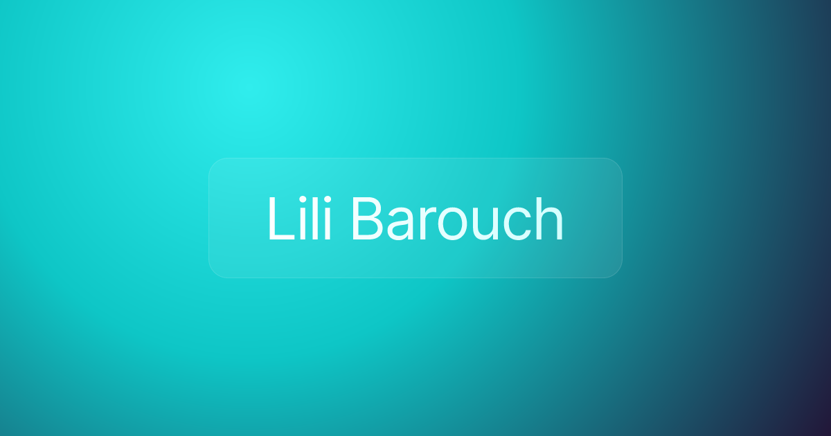 Lili Barouch