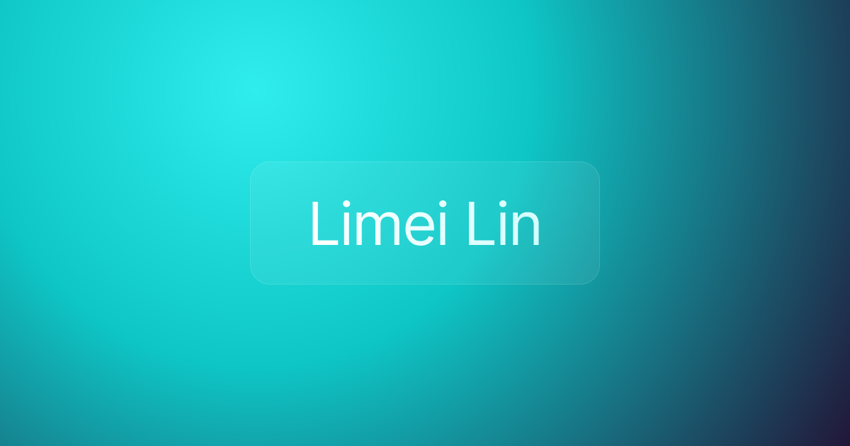 Limei Lin