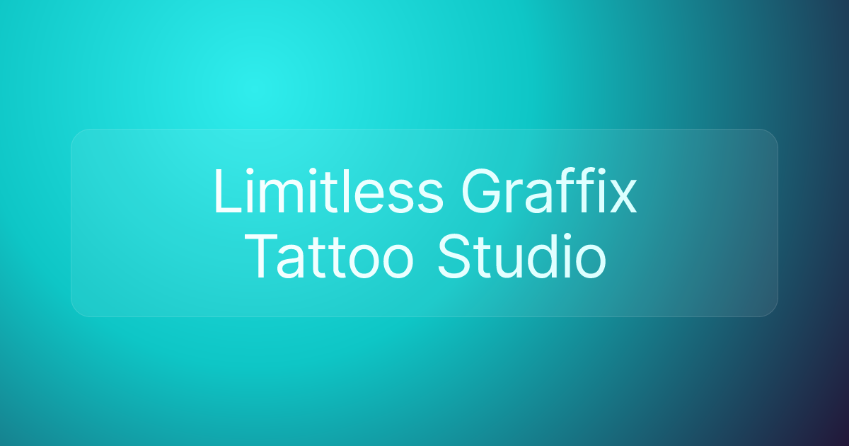 Limitless Graffix Tattoo Studio