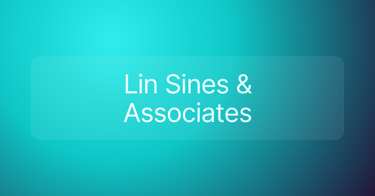 Lin Sines & Associates