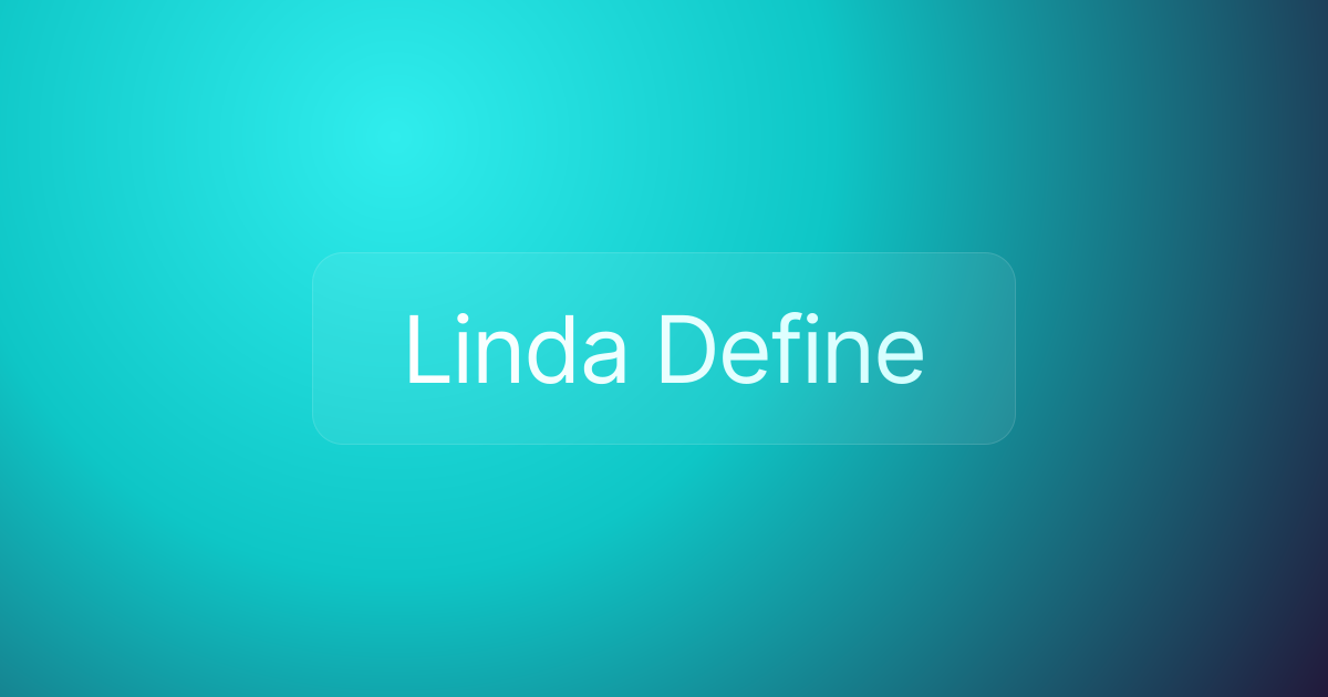 Linda Define