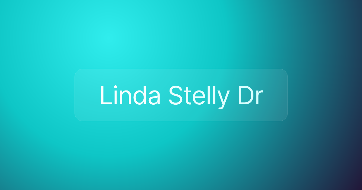 Linda Stelly Dr