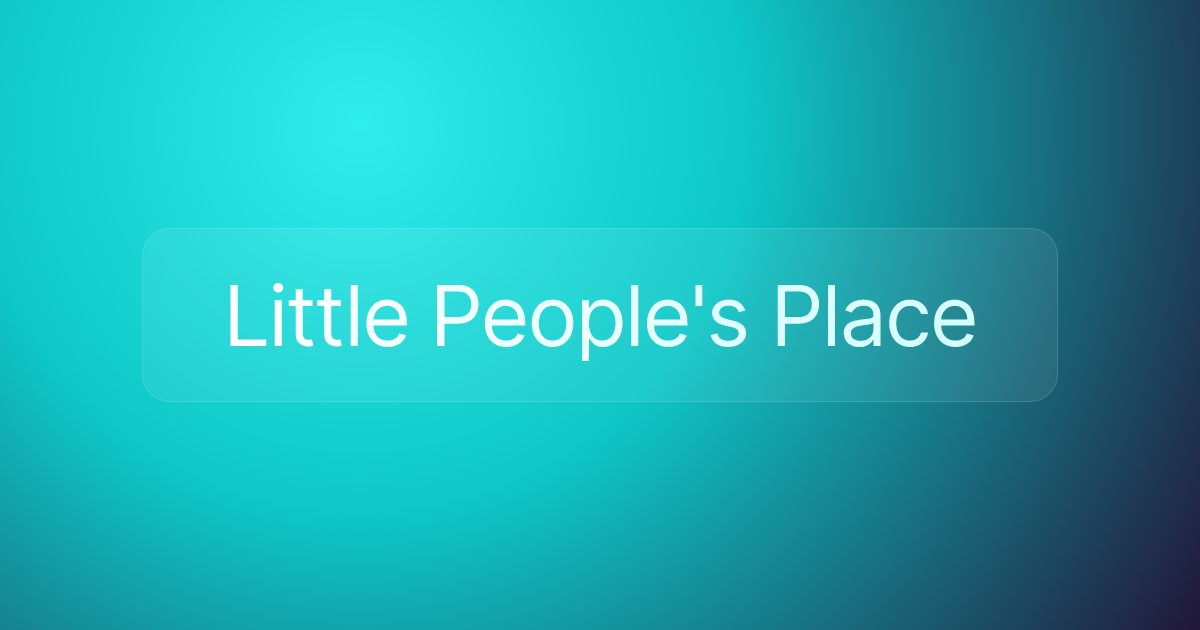 Little People's Place