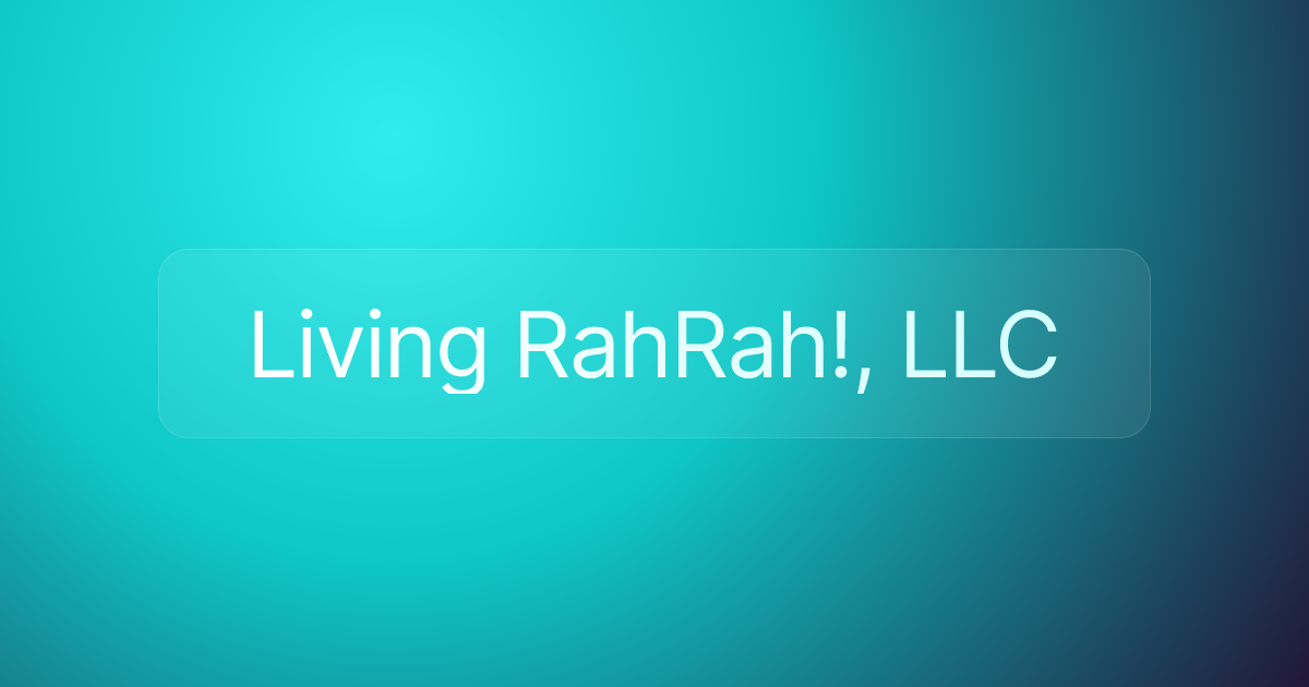 Living RahRah!, LLC