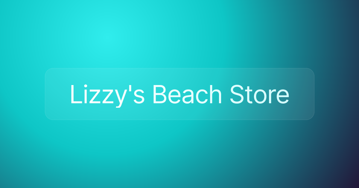 Lizzy's Beach Store