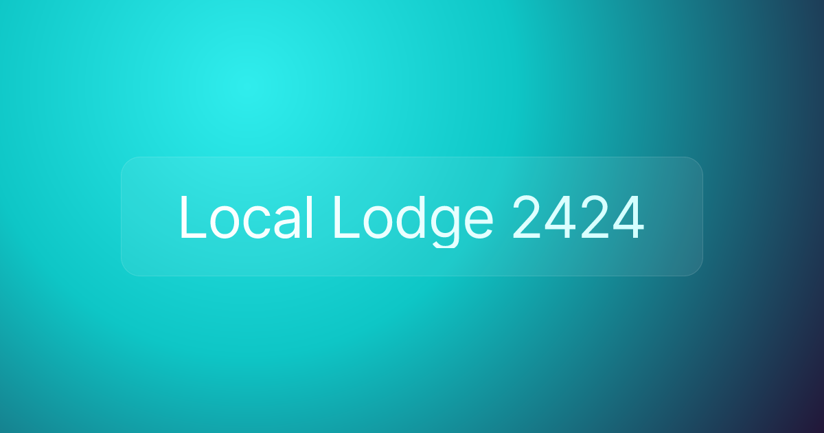 Local Lodge 2424