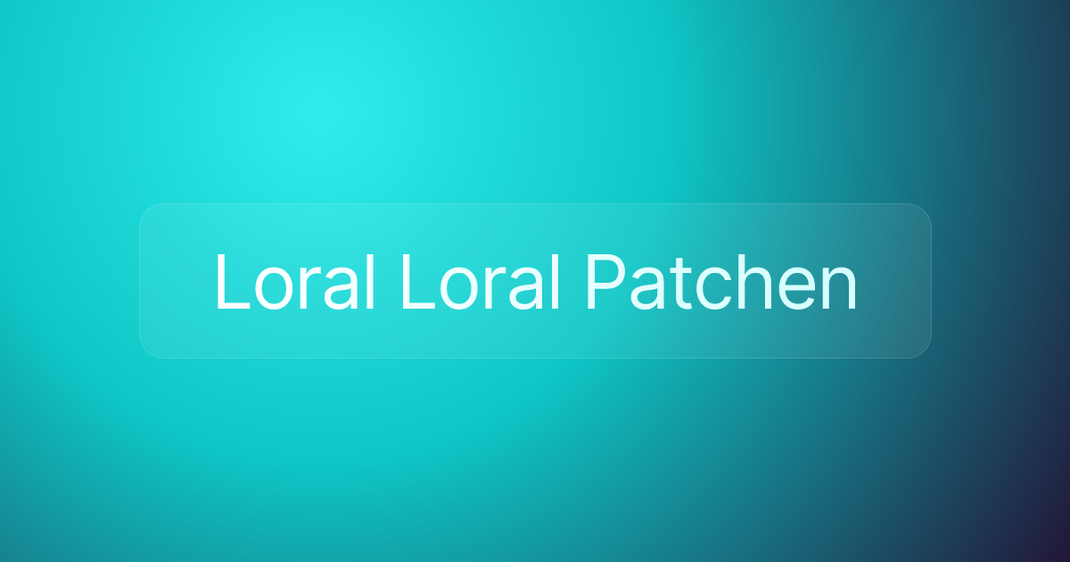 Loral Loral Patchen