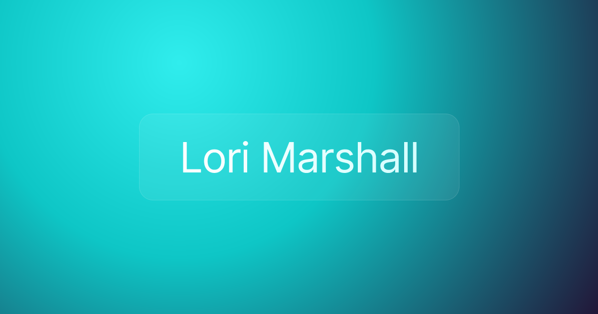 Lori Marshall