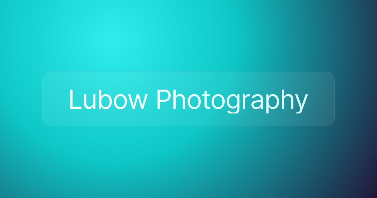 Lubow Photography