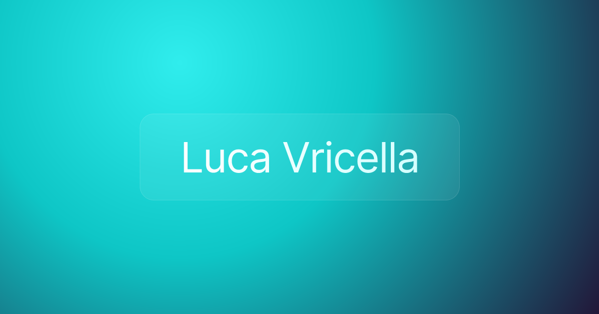 Luca Vricella
