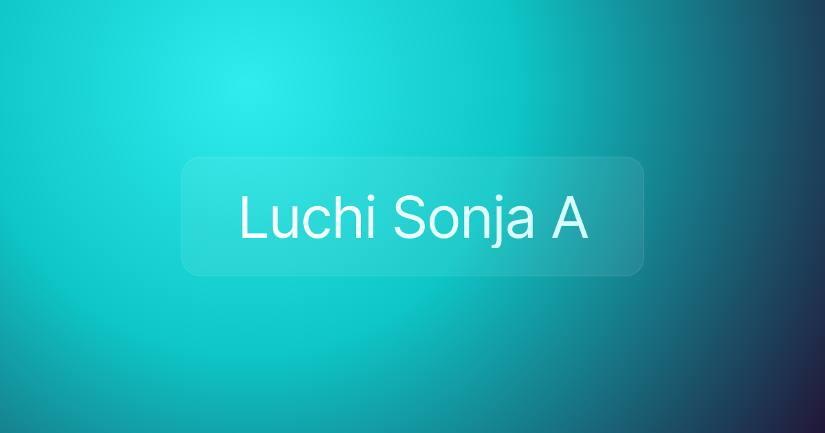 Luchi Sonja A