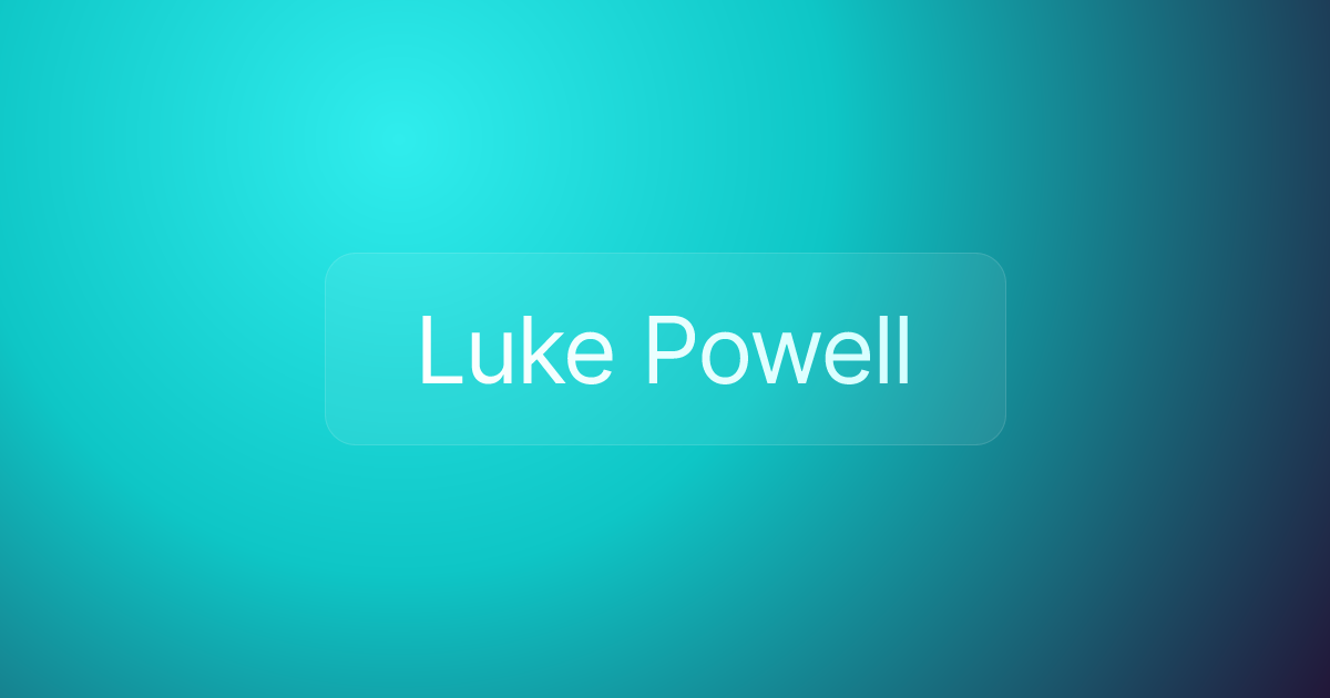 Luke Powell