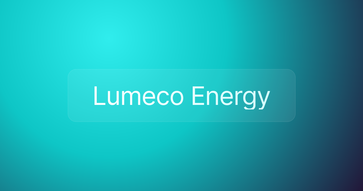 Lumeco Energy