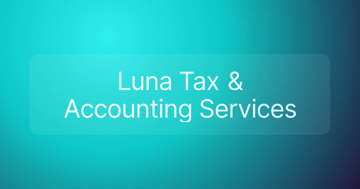 Luna Tax & Accounting Services