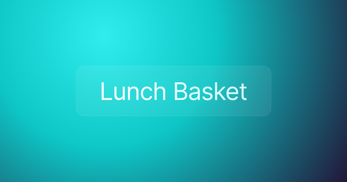 Lunch Basket