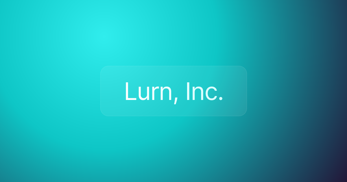 Lurn, Inc.