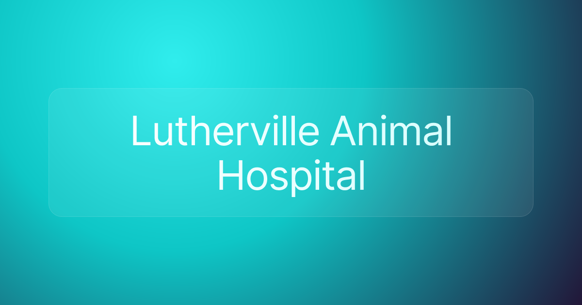 Lutherville Animal Hospital