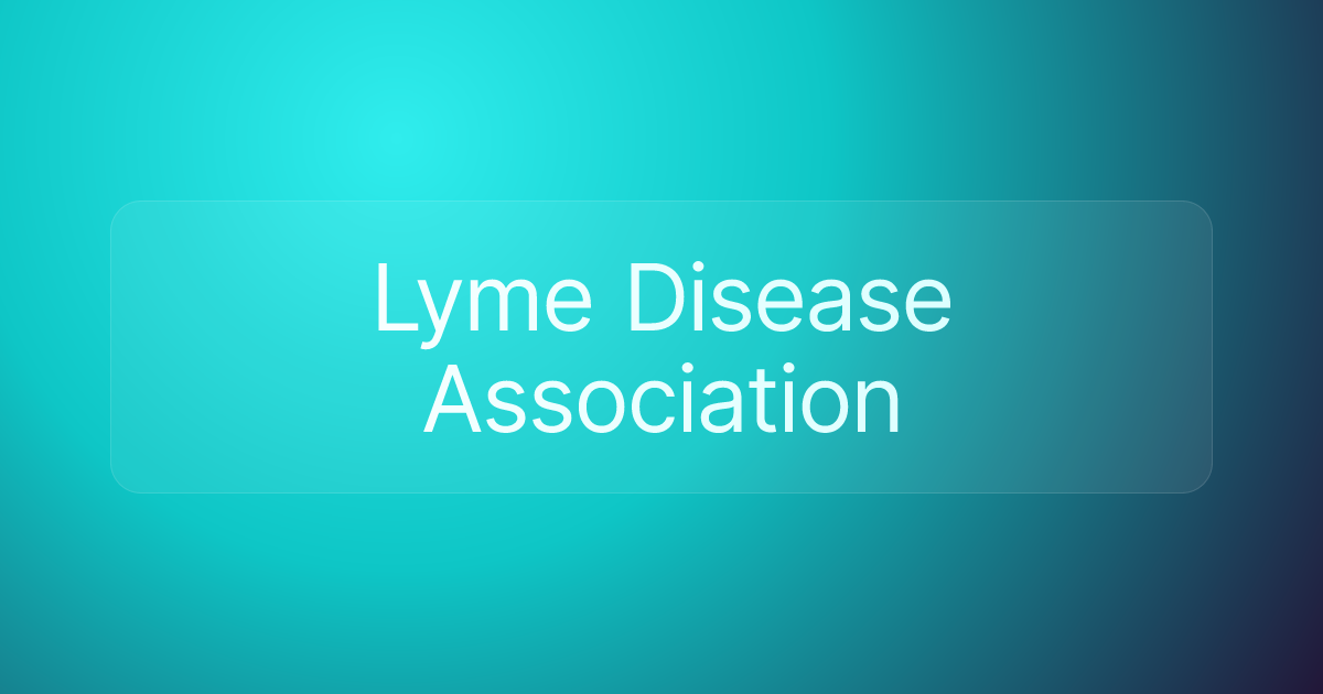 Lyme Disease Association