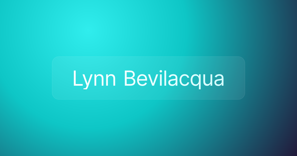 Lynn Bevilacqua