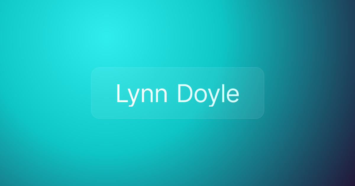 Lynn Doyle